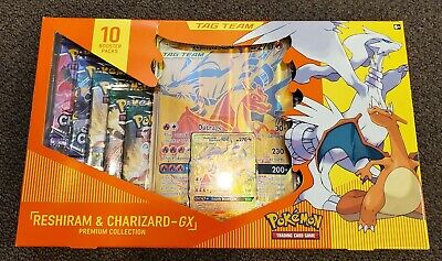 Box Pokemon Reshiram e Charizard gx Aliados em Promoção na Americanas