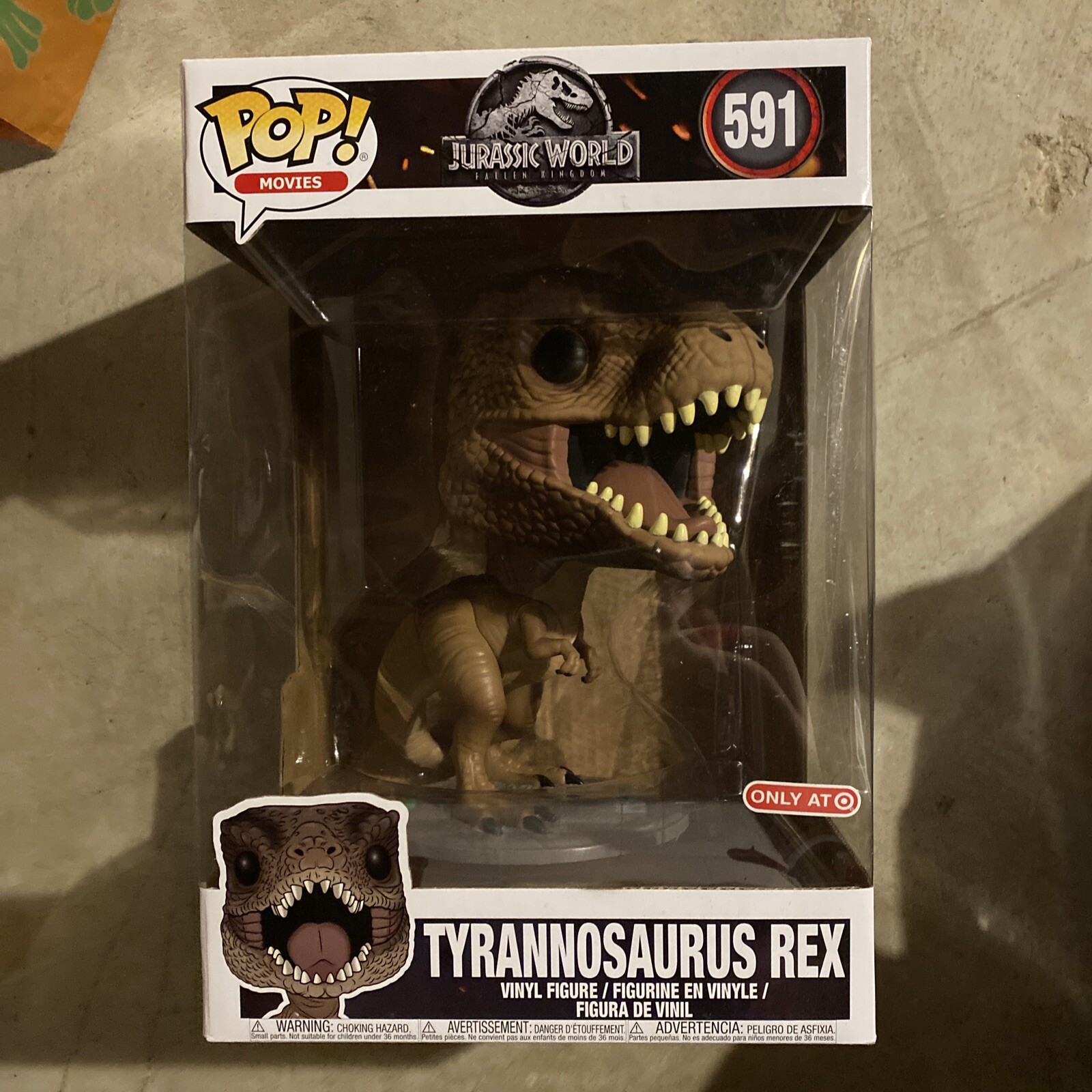 Figura De Acción Funko Jurassic Tyrannosaurus Rex 6.3 - Hts180502