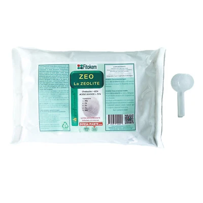 Fitokem - Zeolite Chabasite Micronizzata - 1 Kg Ammendante