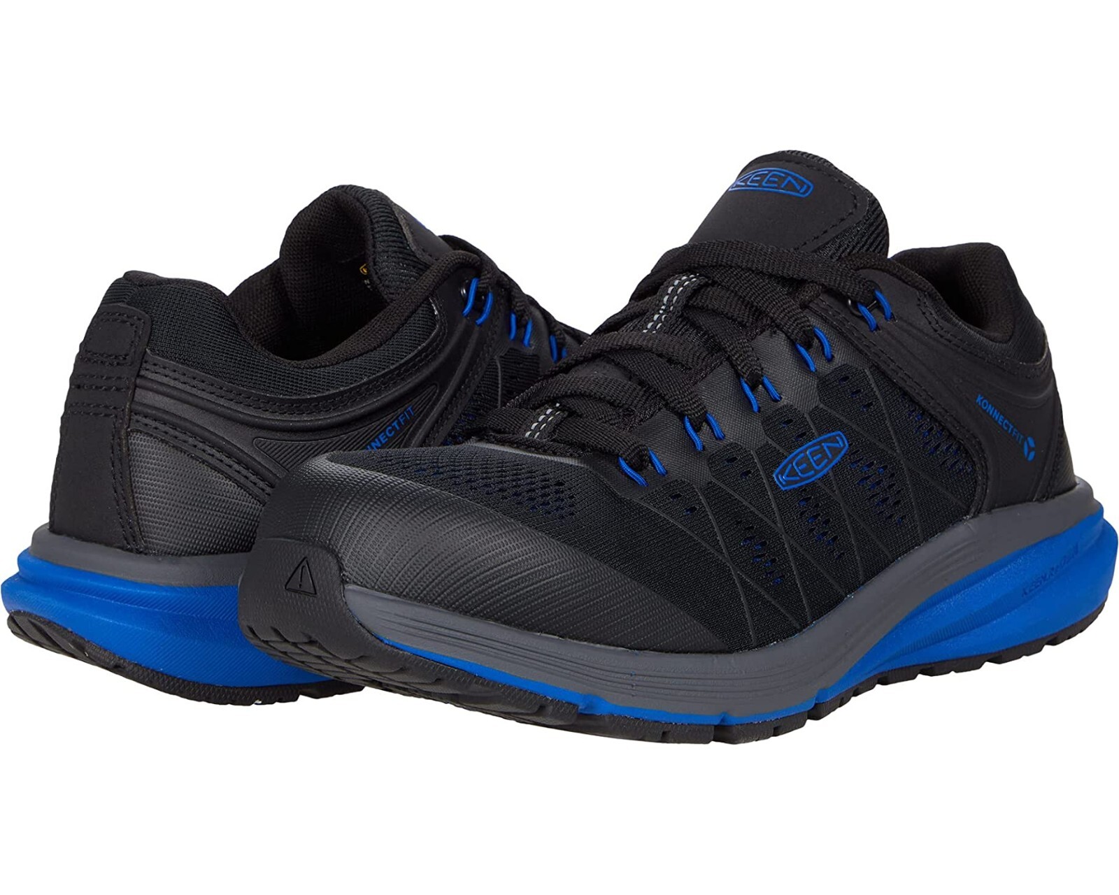 Scarpe da ginnastica Keen Utility donna 7 5 W Vista sicurezza nere punta acciaio NUOVE