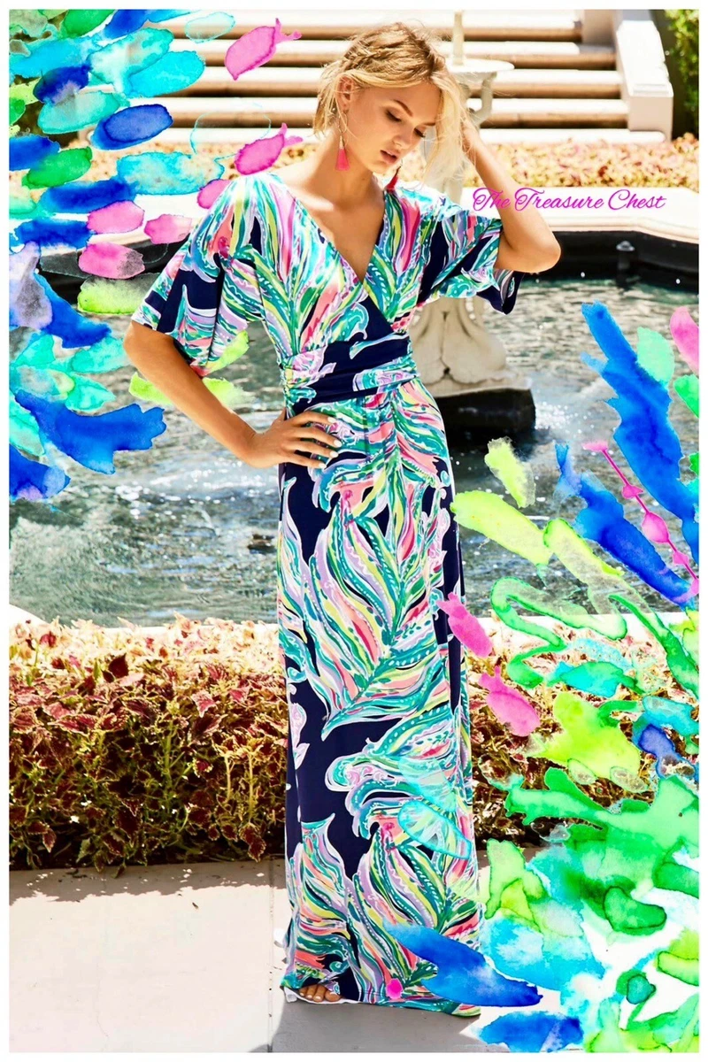 Lilly pulitzer parigi 2025 maxi dress