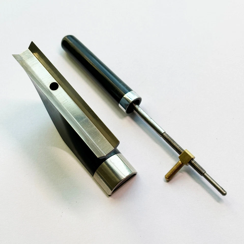 3/4 Double Bass Bow Ebony Frog German Style Upright Bass Abalone Frog Screw - Image 4 of 4