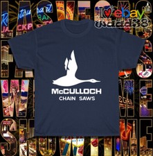 New Shirt McCulloch Chain Saws Men's T-Shirt American Cool T-Shirt