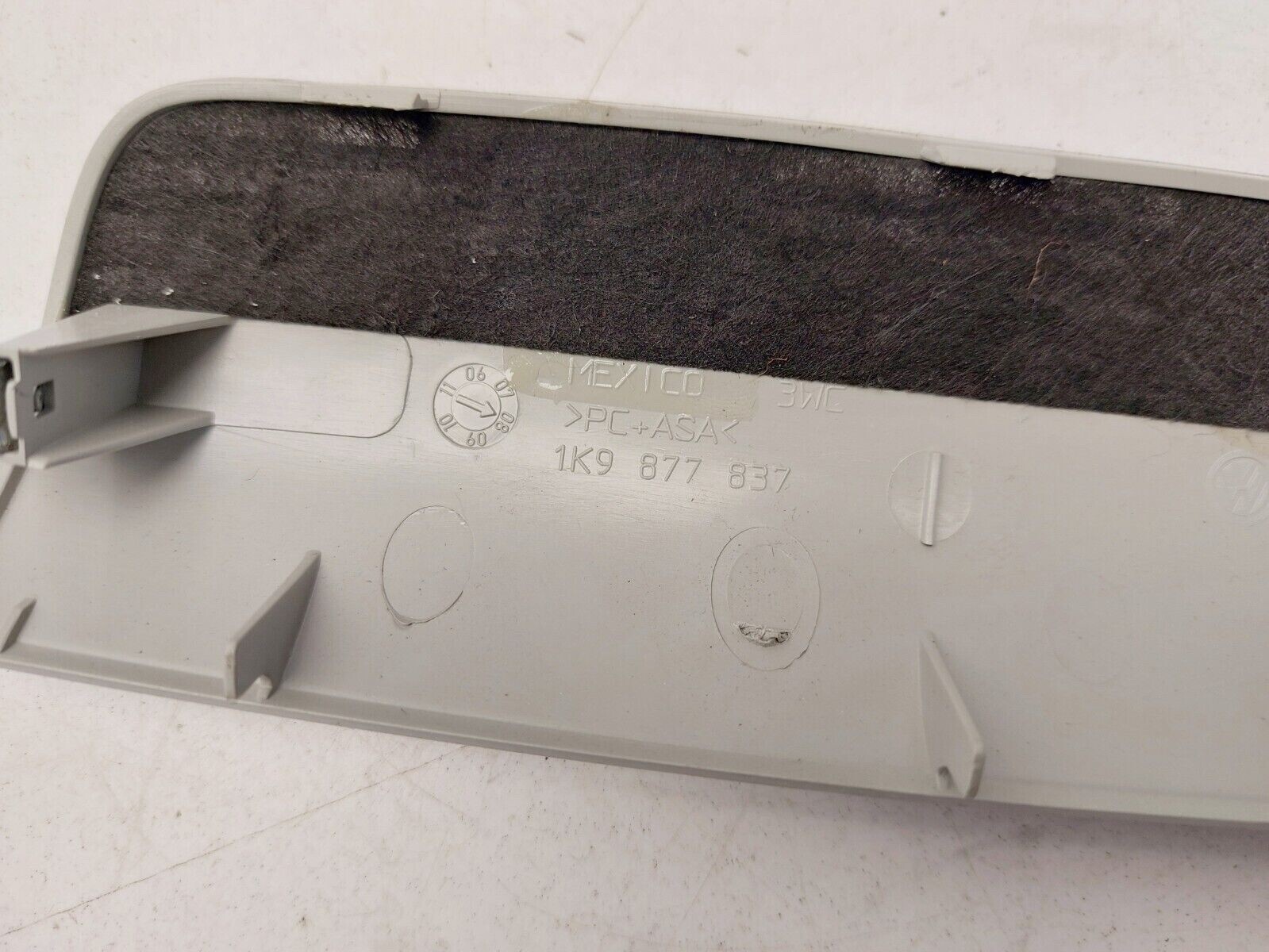 VW Scirocco Mk3 Black Front Roof Interior Light Cover Trim Panel 