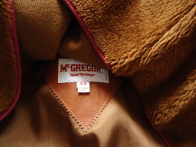 VTG 70s LEATHER JACKET MCGREGOR STADIUM COAT 44 ALL WEATHER VTG 70s LEATHER JACKET MCGREGOR STADIUM COAT 44 ALL WEATHER