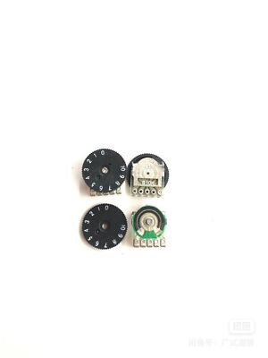 4pcs Volume Potentiometer for Walkman Pull-out Tray B10k Duplex 5pin For MP3 MP4