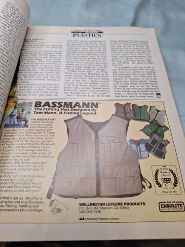 Vintage Bass Master Magazine 1985 - Picture 9 of 9