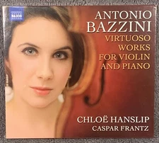 Virtuoso Works for Violin & Piano Antonio Bazzini Sealed 2008