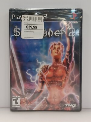 SUMMONER 2 for Sony PLAYSTATION 2 PS2 THQ Volition NEW FACTORY SEALED