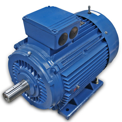 Drehstrom-Motor IE3 Energiesparmotor 22 kW 3000 U/min B3 Elektromotor Grauguss