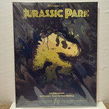 Image of Welcome To Jurassic Park Limited Edition Art Print & Certificate Of Authenticity