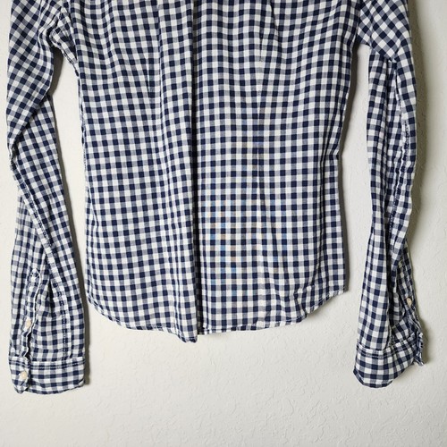 Hollister Women's Button Up Shirt Plaid Cotton Flannel Size S - Picture 11 of 13