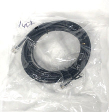 14ft foot Telephone Line Cord Cable 6P6C RJ11 DSL Modem Fax Phone to Wall Black