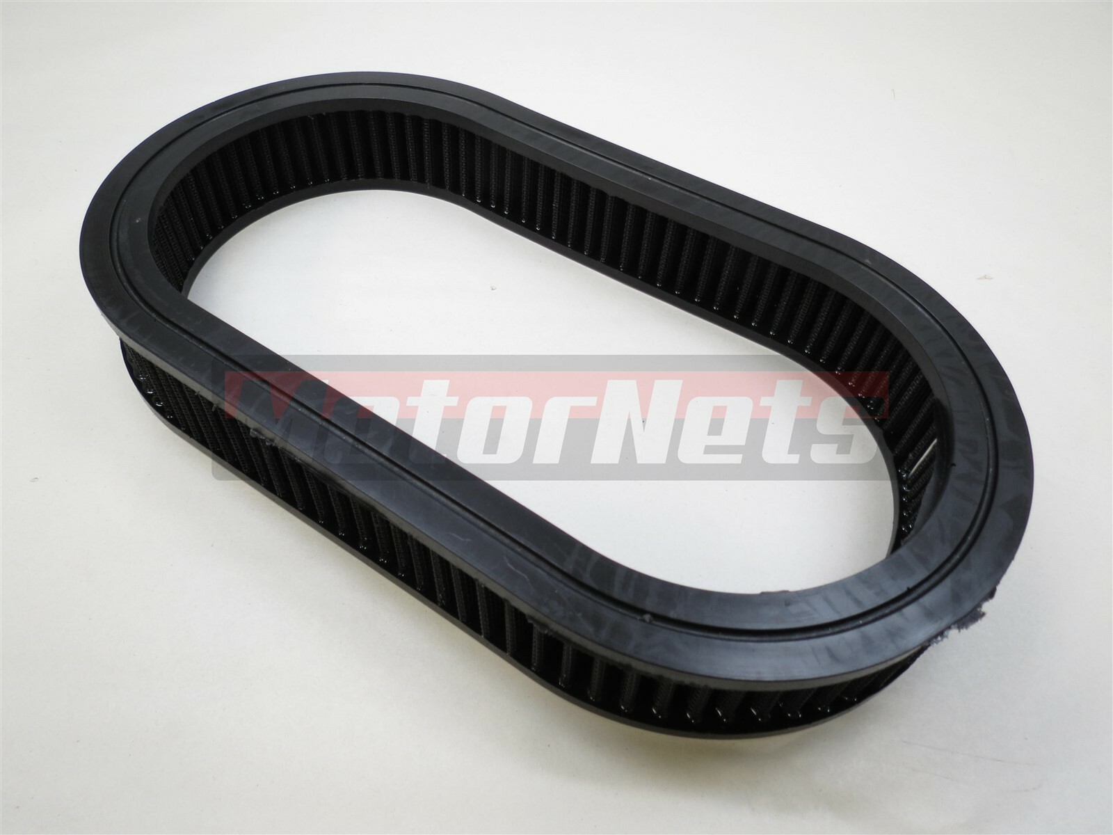 15"x2" Oval Washable Air Cleaner Element Filter Chevy Ford SBC BBC