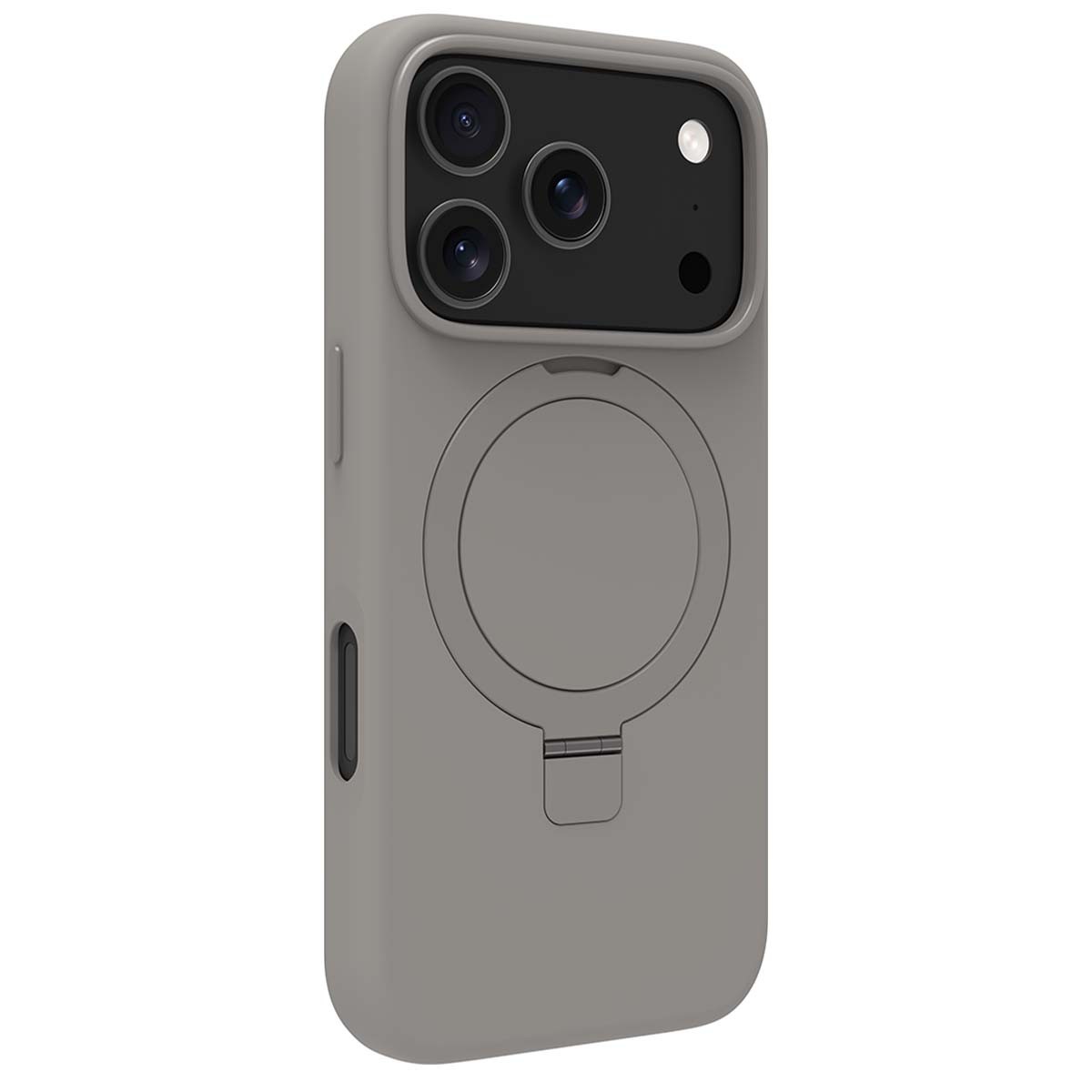 Coque iPhone 17 Pro Roskilde transparente avec bague et support intégré - 2