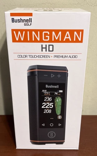 Bushnell Wingman HD Golf GPS Speaker Bluetooth Touchscreen New Sealed 362350