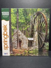 Springbok's 1000 Piece Jigsaw Puzzle Water Wheel - Made in USA New In Sealed Box