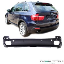 Stoßstange hinten Lackierfähig passt BMW X5 E70 bj.06-06/10 unten für Parkhilfe