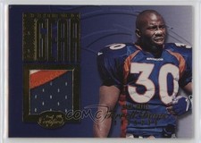 1999 Leaf Certified Gridiron Gear Patch 126/300 Terrell Davis #TD30-H HOF