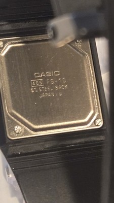 1980s NEW in Box Vintage Casio PELA FS-10 Digital Film Watch