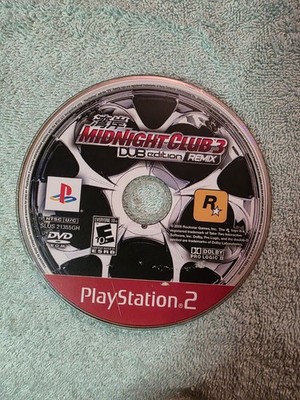 Playstation Two Midnight Club 3 Dub Edition Remix Disc Only