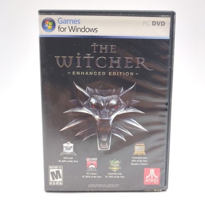 The Witcher Enhanced Edition PC DVD Video Game RPG Fantasy