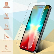 20X Wholesale Tempered Glass Screen Protector for iPhone 16 Pro Max 16Plus 10Set