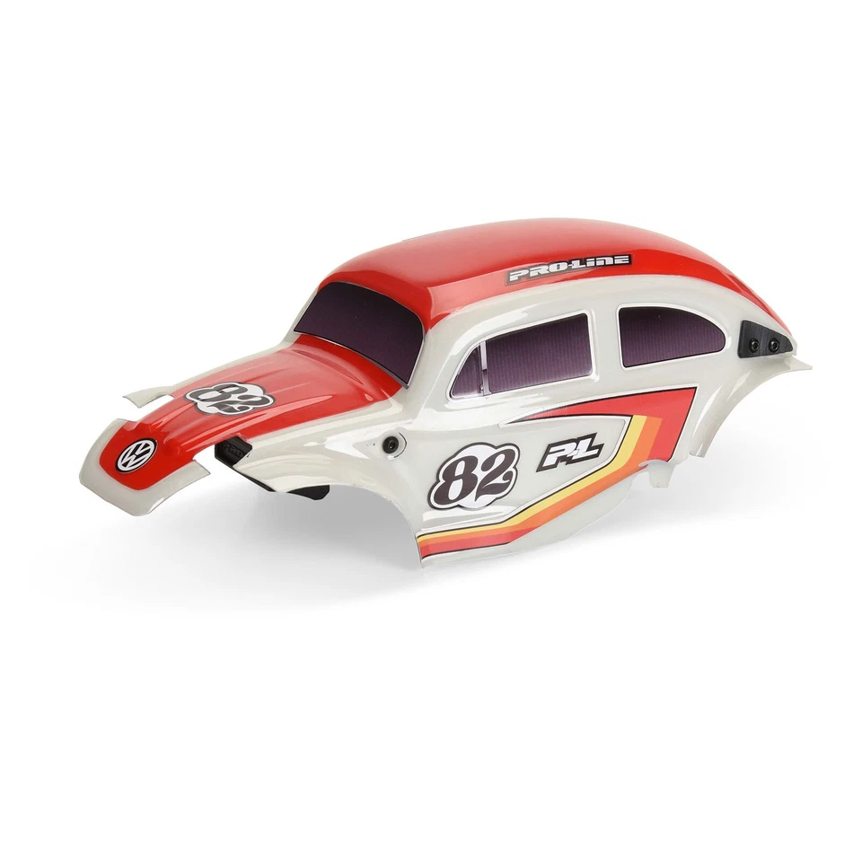 Pro-Line PRO368000T2 Class 1 VW Bug Red Race Body Conversion Kit & M/T Tires (4) - Image 2 of 4