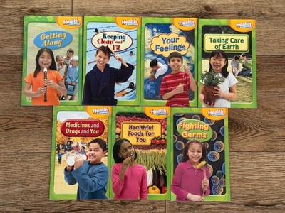Health & Wellness Book Lot 7 Kids Educational Books McGraw-Hill Homeschool