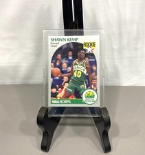 1990-91 SHAWN KEMP - NBA Hoops Rookie Card #279 SuperSonics HOF (NM-MT) RC