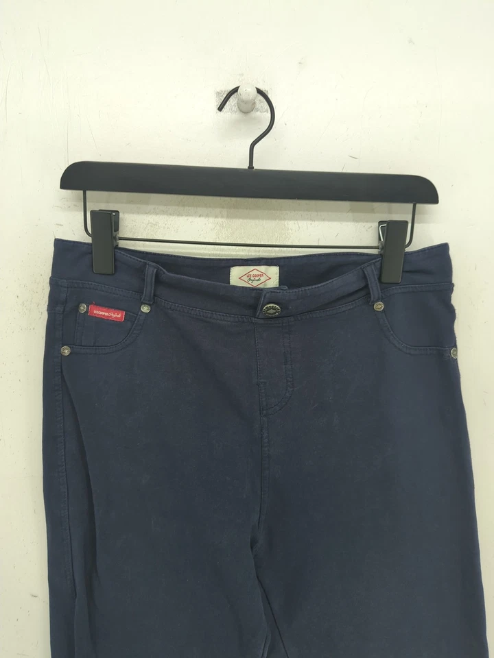 Lee Cooper Women's Jeans UK 12 Blue Cotton with Elastane Jegging - Image 3 of 4