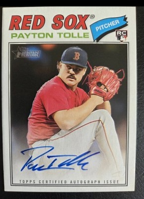 2026 Topps Heritage - Real One Autographs Payton Tolle #ROA-PT (AU, RC)