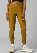prAna Halle E-Waist Joggers II Women's Size 6 Relaxed Fit Antique Bronze