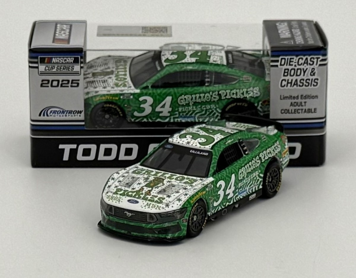 2025 TODD GILLILAND #34 Grillo's Pickles x Snoeman 1:64 In Stock