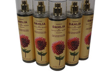 5 BATH BODY WORKS DAHLIA FINE FRAGRANCE MIST 8 OZ
