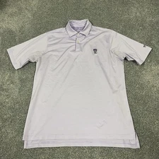 Fairway Greene Philadelphia Union League Golf Men's Polo Golf Purple Size M