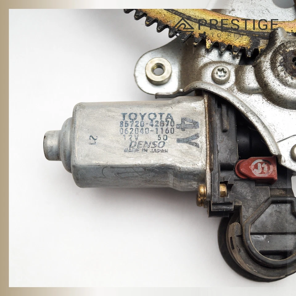 Regulador de ventana de puerta Toyota RAV4 2001-2005 con motor delantero izquierdo 69802-42050 Foto 2 de 4