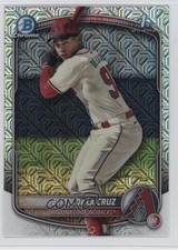 2025 Bowman Chrome Prospects Mega Box Mojo Refractor Elian De La Cruz 1p0o