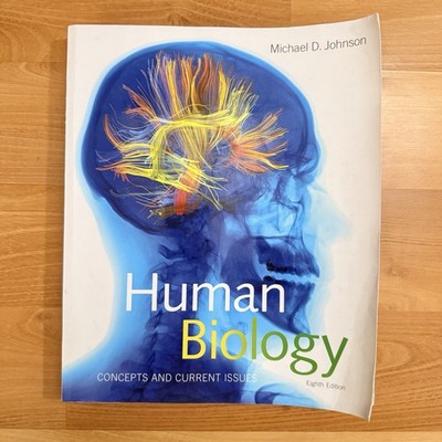 Human Biology Concepts and Current Issues 8th Edition Paperback Michael Johnson