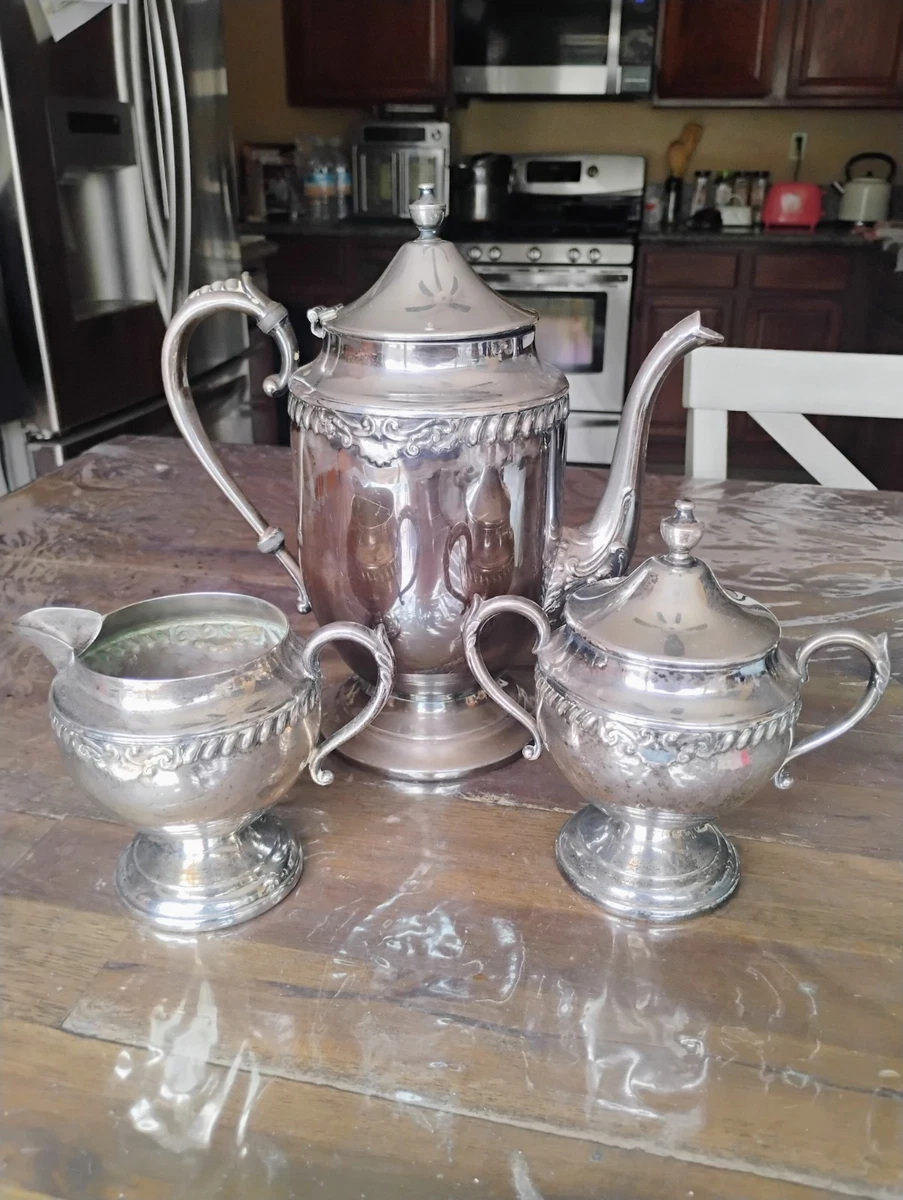 Sheridan Silver In Antique Us Silver-Plated Teapots, Coffee Pots