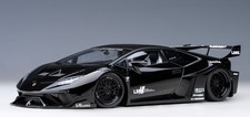 Lamborghini Liberty Walk LB Silhouette Works Huracan GT Black in 1:18 scale