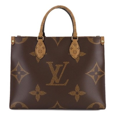 LOUIS VUITTON Monogram Giant Onthego MM 2way Tote Shoulder Bag