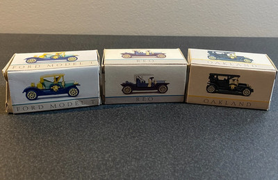 Vintage Reader s Digest Car Lot of 3 Classic Models w/ Boxes 1:64 Scale