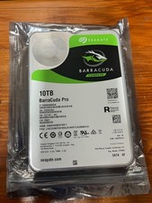 Seagate Barracuda Pro 10TB 7.2K 6G SATA Internal HDD  ST10000DM0004 ( USED )
