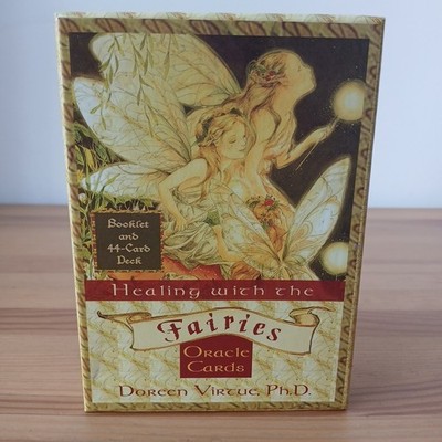 Healing with the Fairies Oracle Cards 44 Card Deck & Guidebook Doreen Virtue