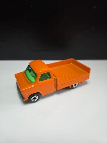 Matchbox Superfast No. 66 Orange Ford Transit Diecast Truck Lesney Vintage 1977