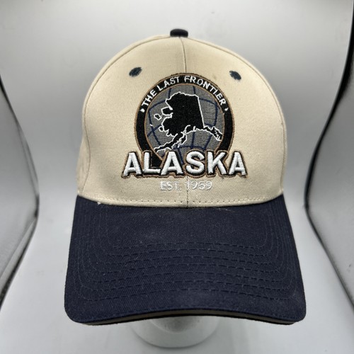“DMR Classic Headwear” Baseball/Trucker Cap “ALASKA The Last Frontier Est. 1959”