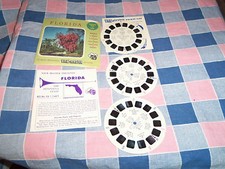 View-Master Sawyer's Vacationland Series Florida Three Reels Sleeve