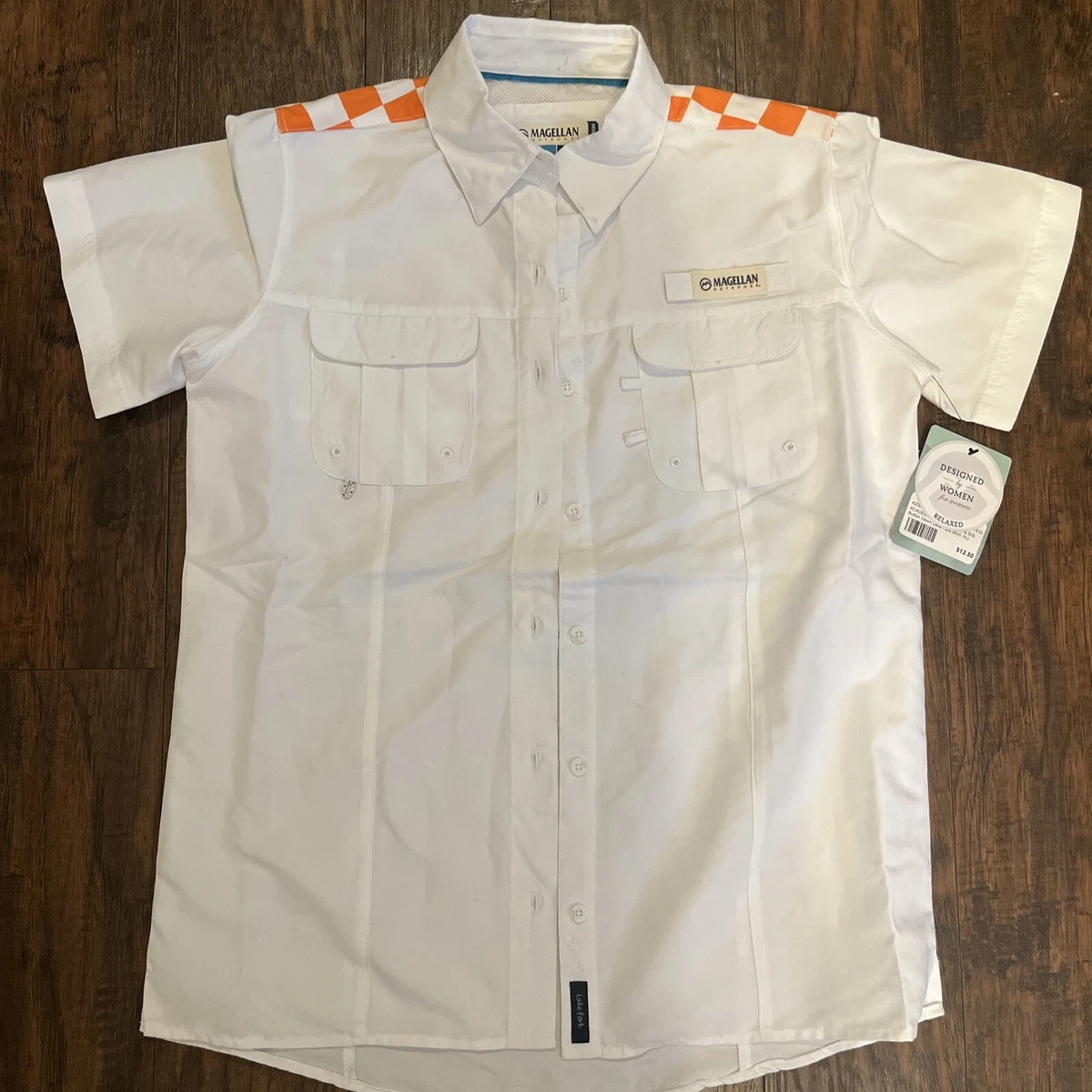 Chemise de pêche homme MAGELLAN Fish Gear coupe décontractée manches