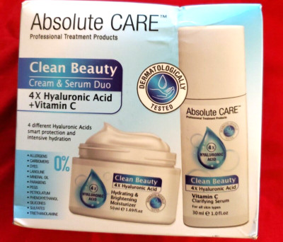 DUO PACK CREAM & SERUM DUO 4X HYALURONIC ACID + VITAMIN C